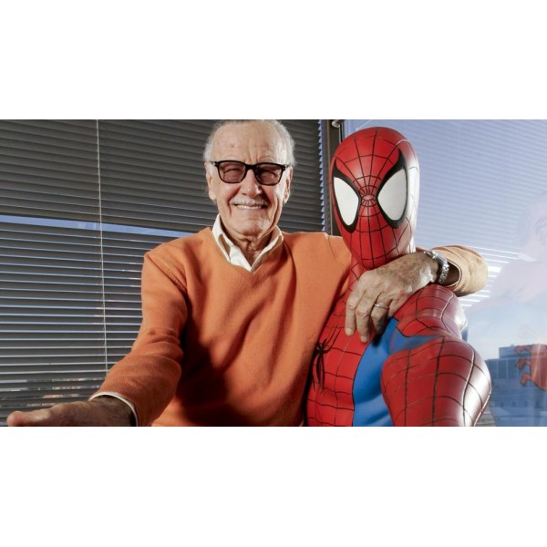 Stan Lee And Spiderman Diamond Painting Kit - DIY