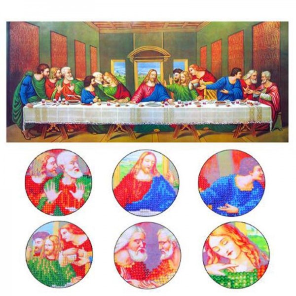 Special Shaped The Last Supper Diamond Painting Kit - DIY