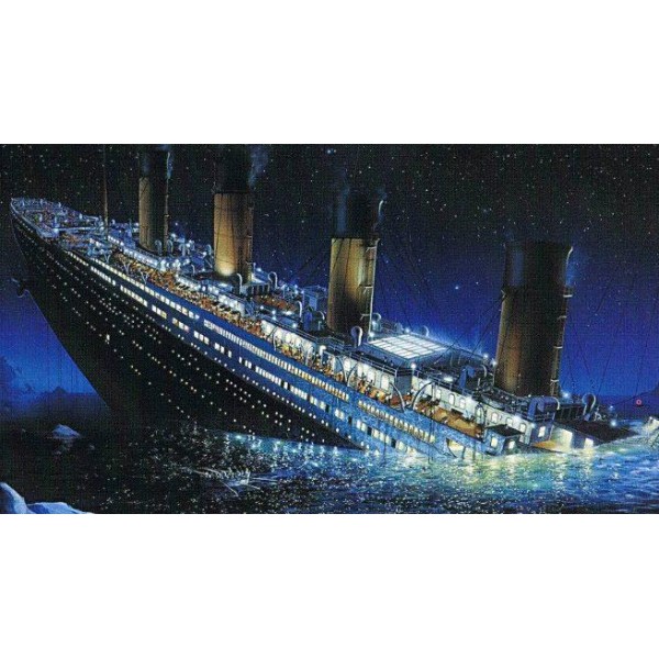 Titanic Sinks Painting Kit - DIY