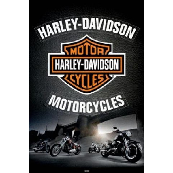 Harley Motorcycle Diamond Painting Kit - DIY