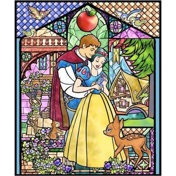 Snow White and the Seven Dwarves Diamond Painting Kit - DIY
